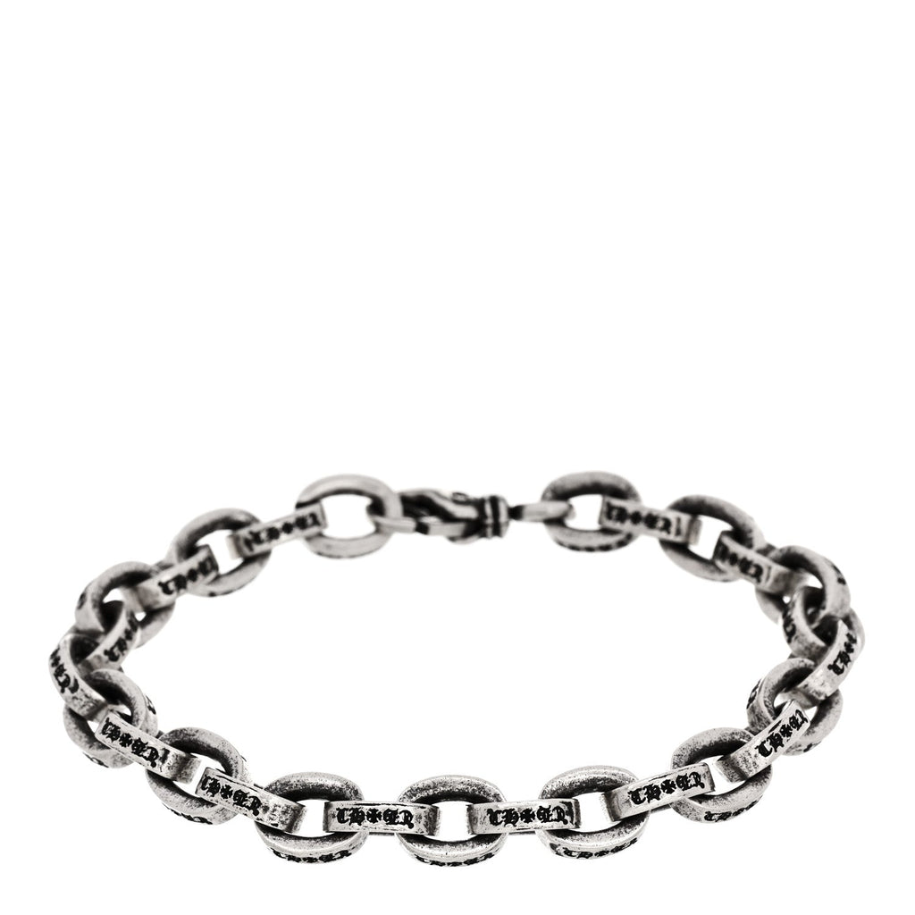 Sterling Silver Paper Chain Bracelet
