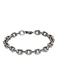 Sterling Silver Paper Chain Bracelet