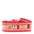 Woven Cotton J'Adior Friendship Bracelet Red