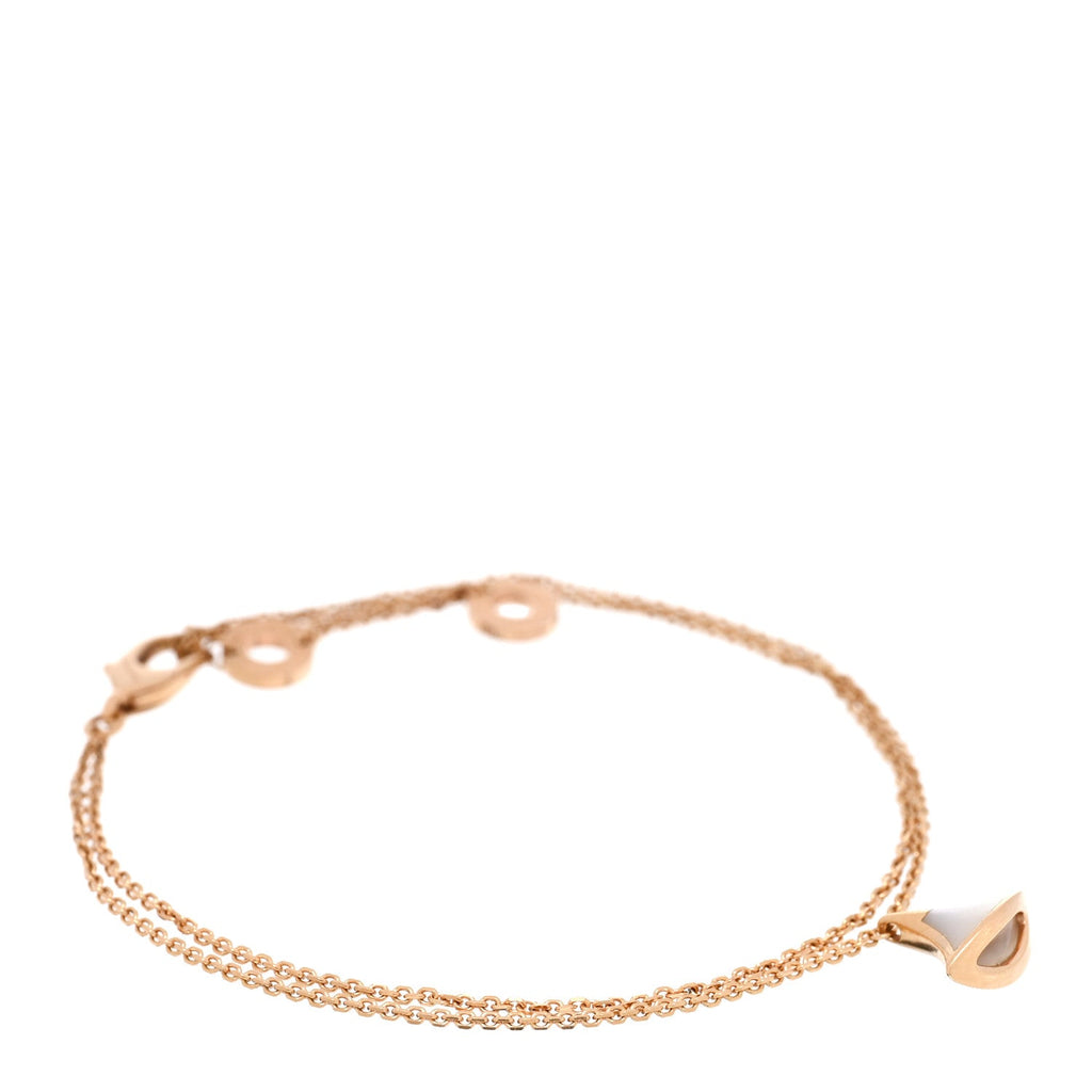 18K Rose Gold Mother of Pearl Divas' Dream Bracelet ML