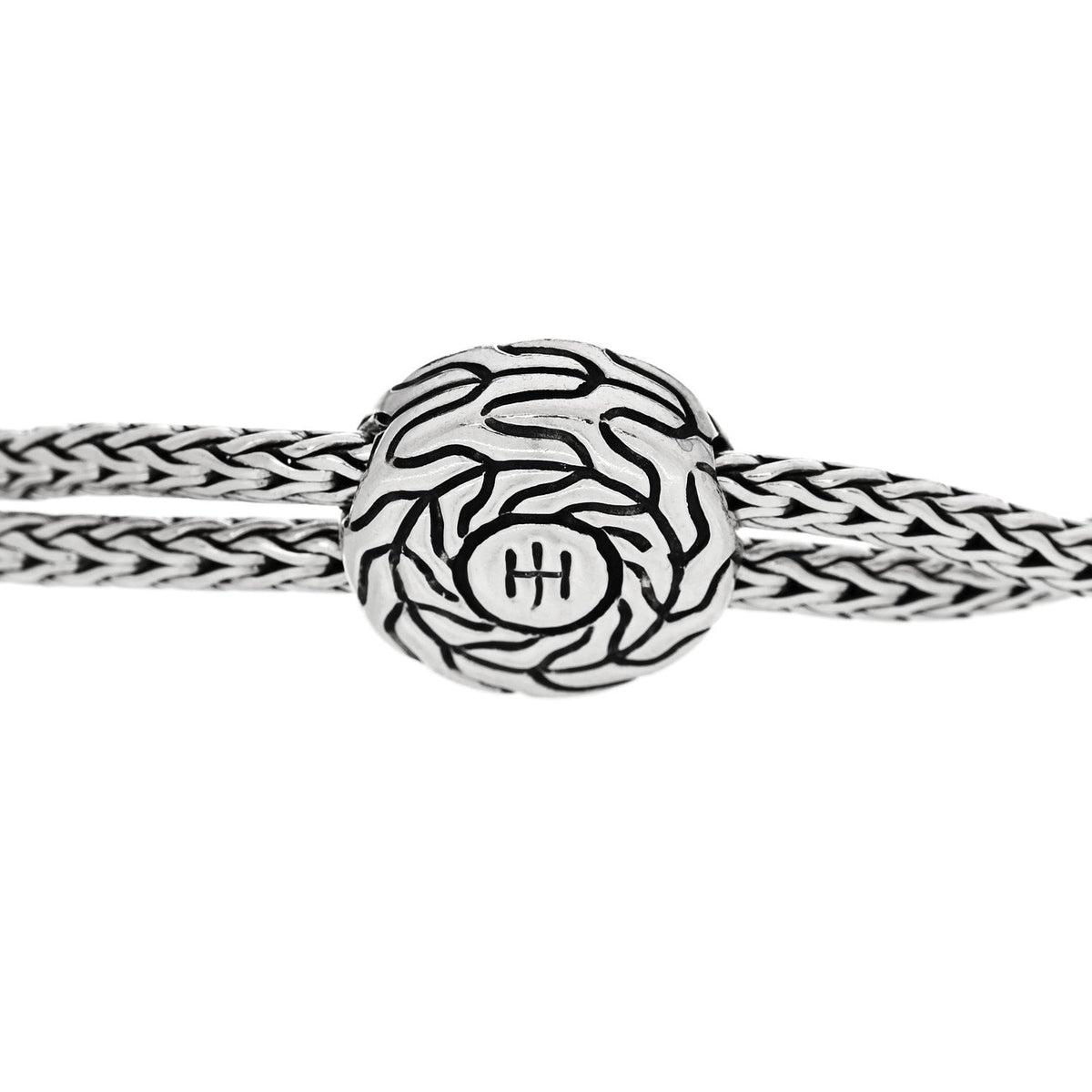 Sterling Silver Moonstone Classic Chain Pull Through Bracelet