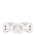 Sterling Silver PM Chaine d'Ancre Enchainee Band Ring 52 6