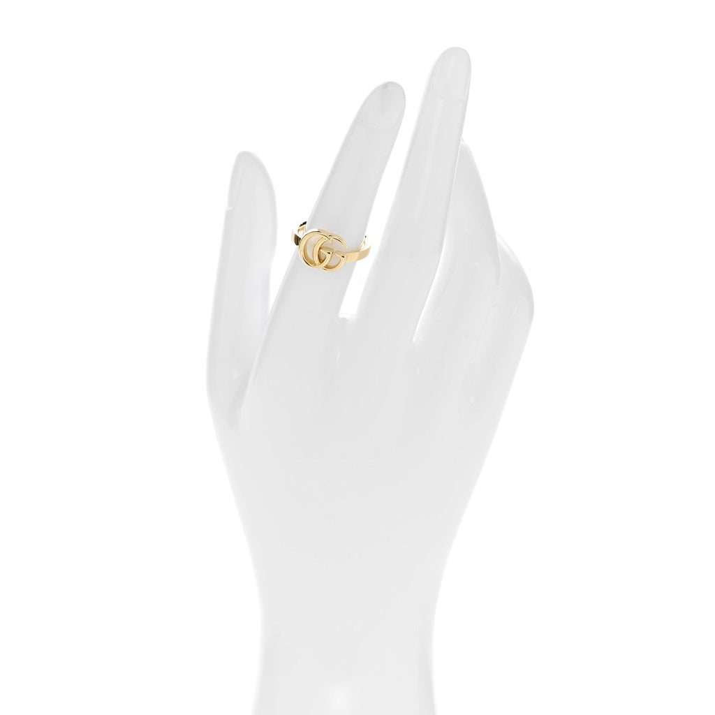 18K Yellow Gold Running GG Ring 51 5.75