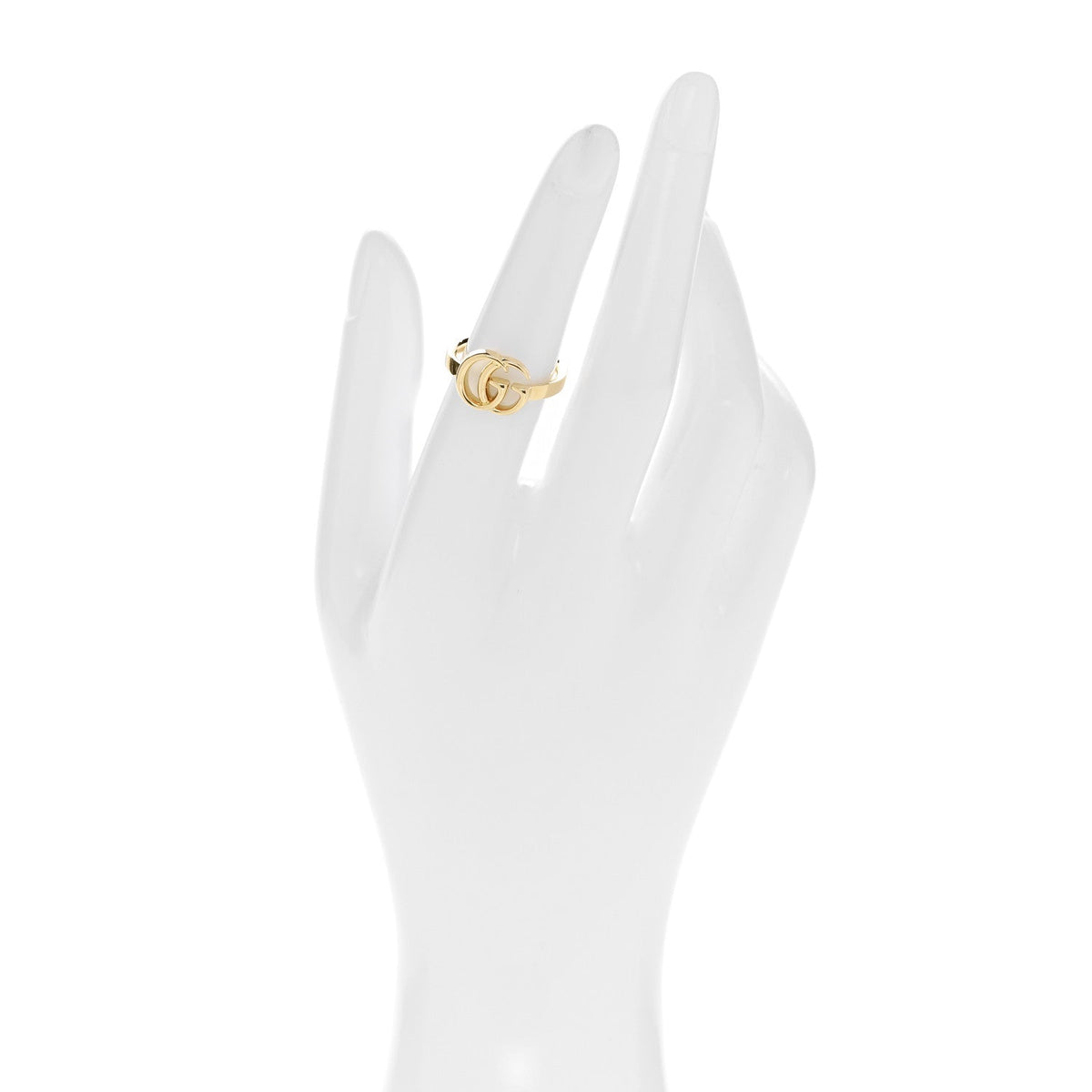 18K Yellow Gold Running GG Ring 51 5.75