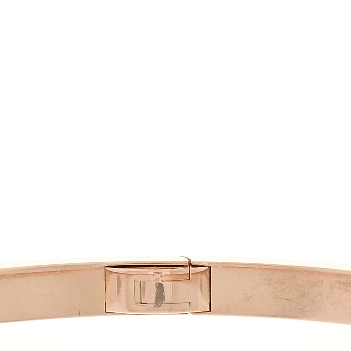 18K Pink Gold 6 Diamond Small LOVE Bracelet 19