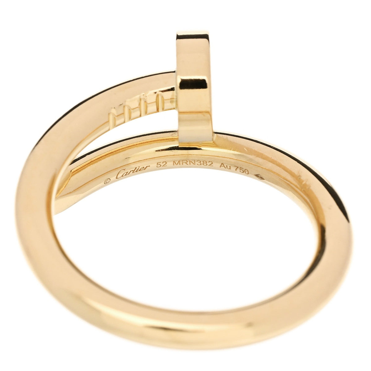 18K Yellow Gold Juste Un Clou Ring 52 6