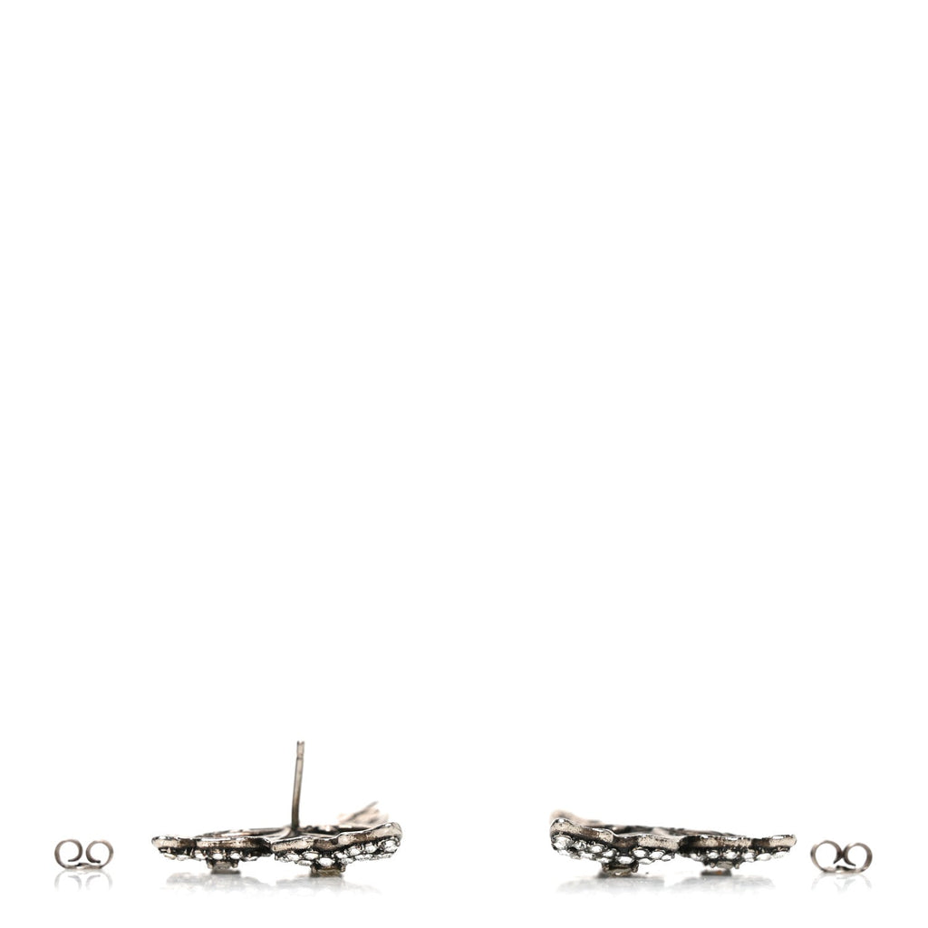 Crystal Butterfly Stud Earrings