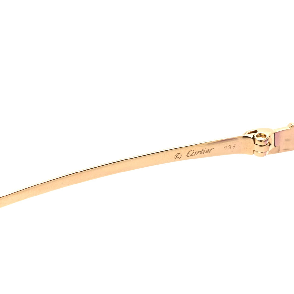 Metal Rimless Sunglasses CT0030O-002 Purple