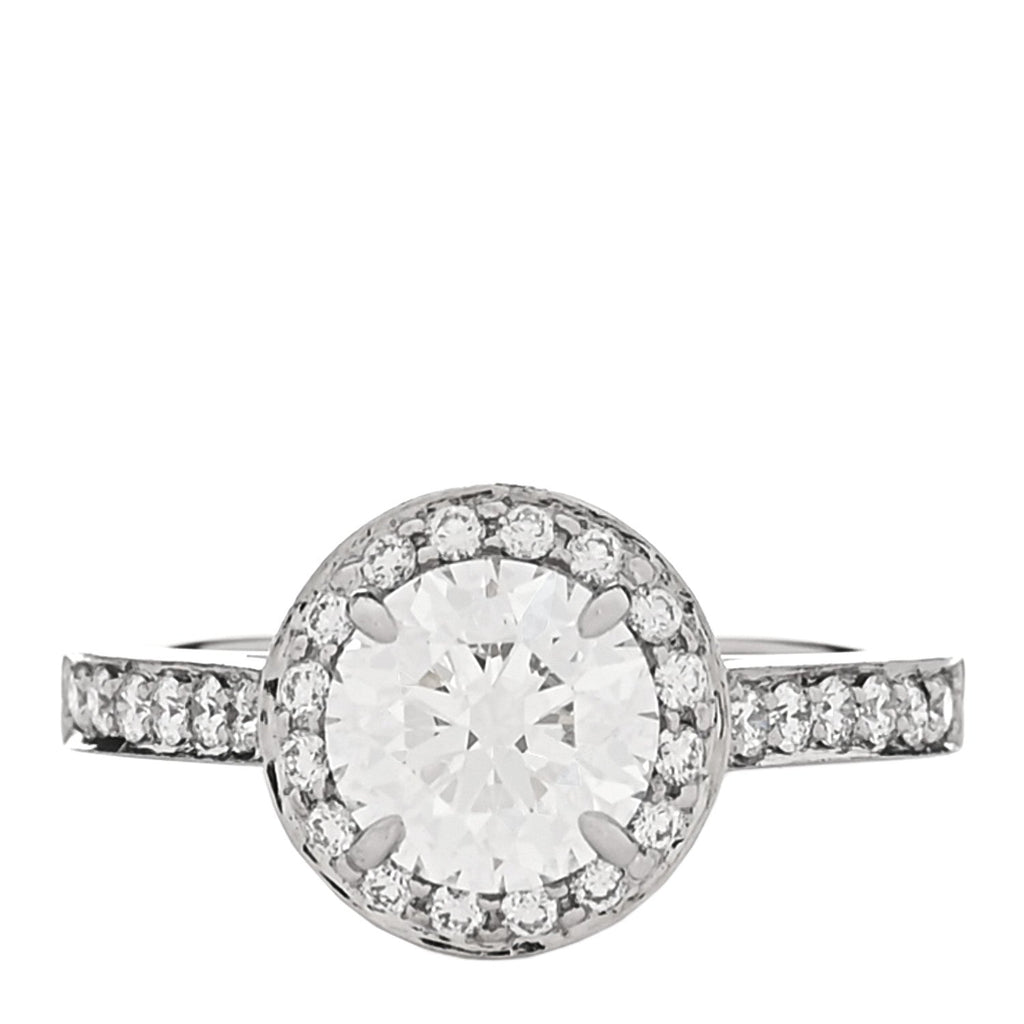 Platinum Diamond 1.06ct Soleste Round Brilliant Engagement Ring 46 3.75