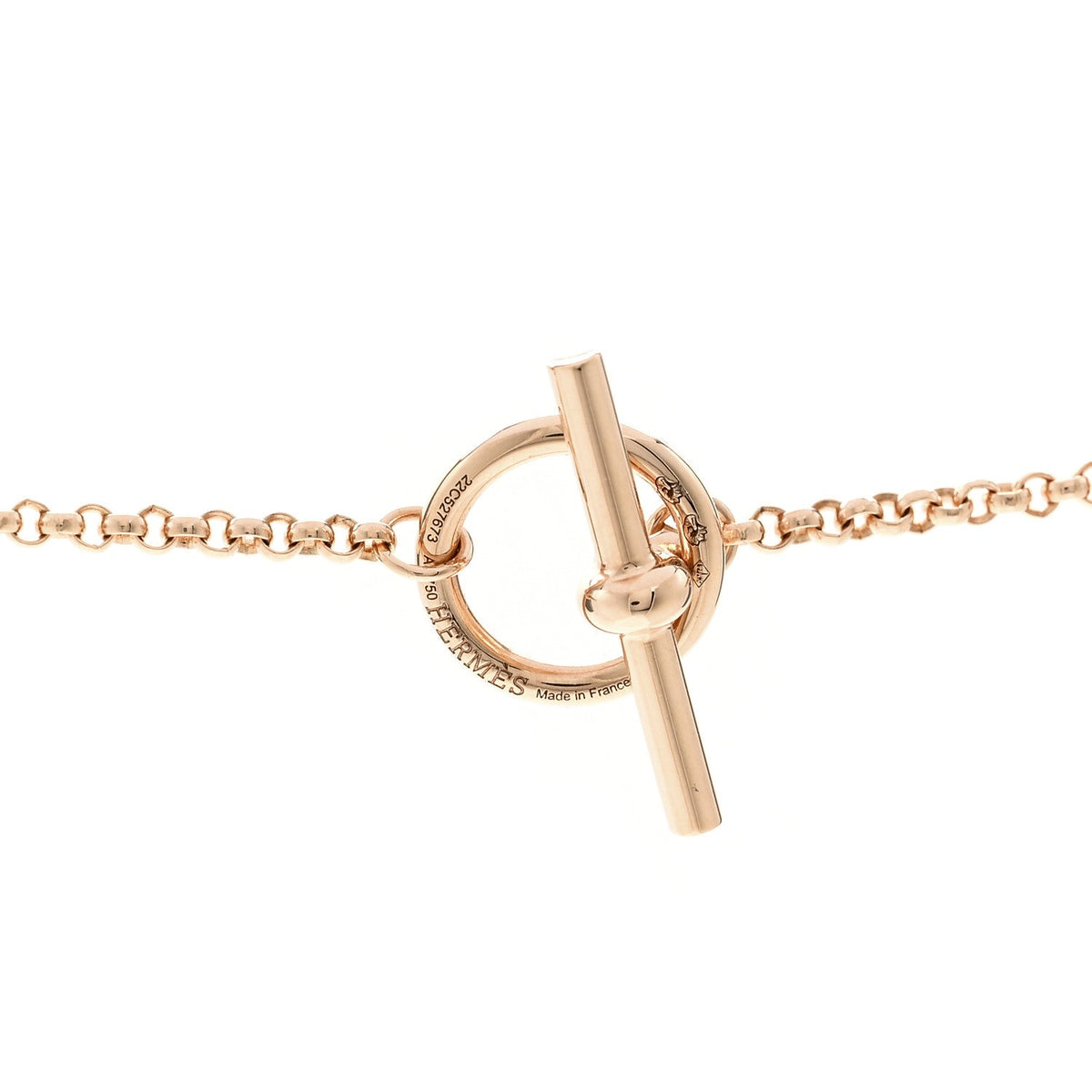 18K Rose Gold Clou d'H Necklace