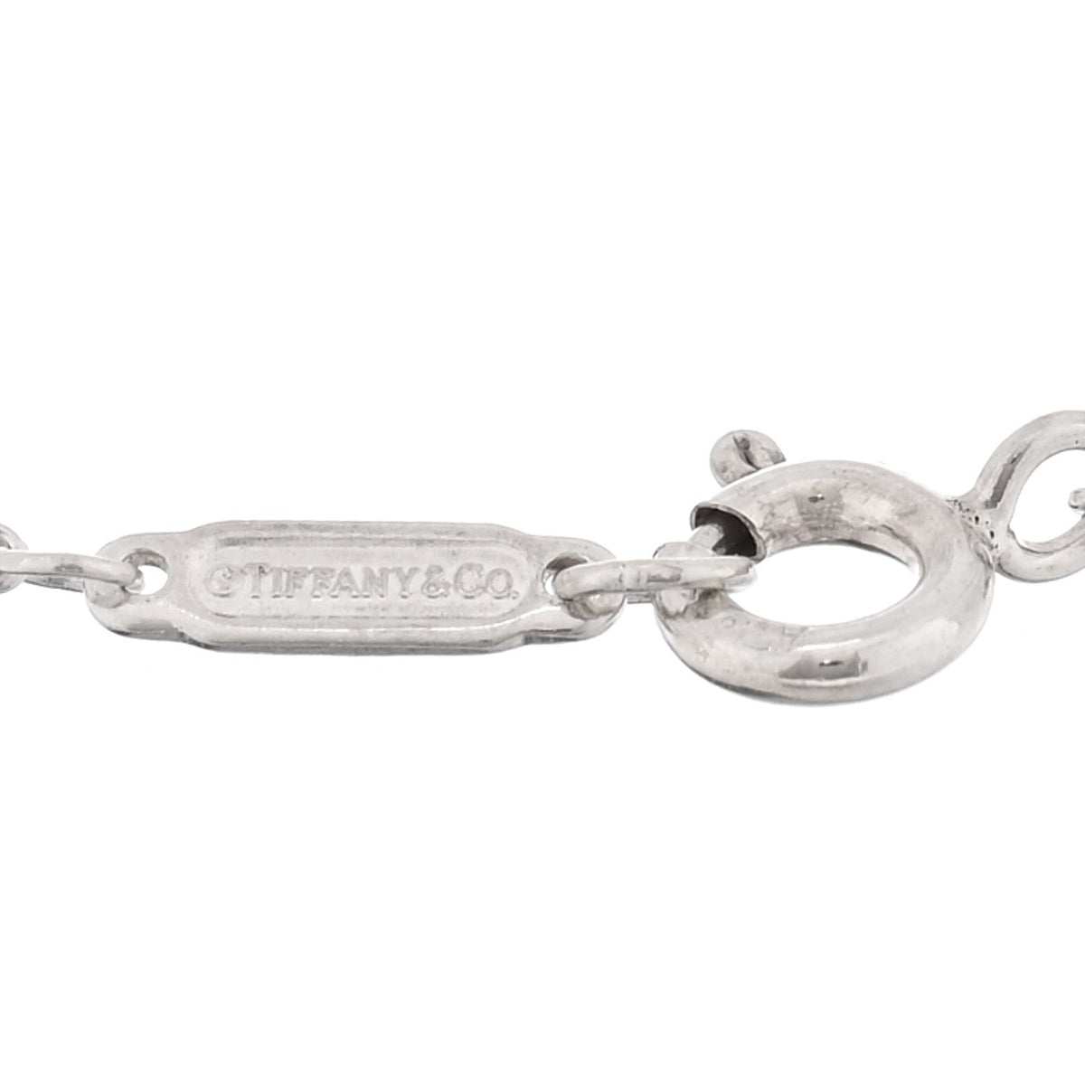 Sterling Silver Return To Tiffany Heart Tag Chain Bracelet