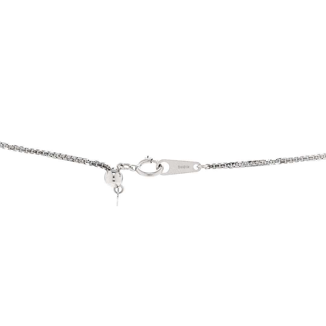 Platinum 18K White Gold Diamond 2.00ctw Pendant Necklace