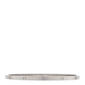 18K White Gold Small LOVE Bracelet 20