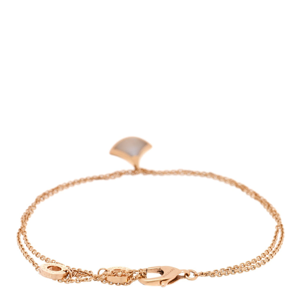 18K Rose Gold Mother of Pearl Divas' Dream Bracelet ML