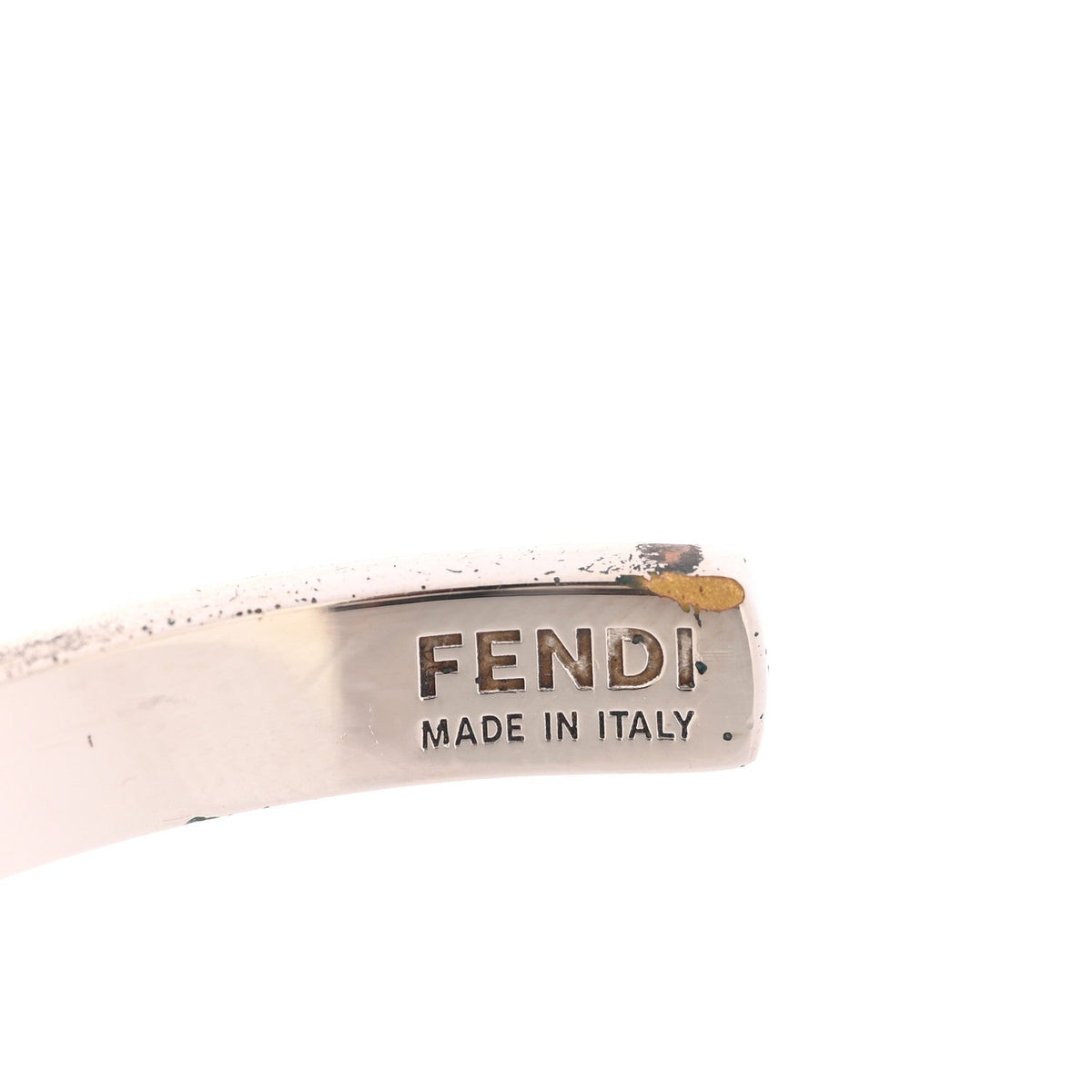 Metal Crystal F is Fendi Bracelet L Silver