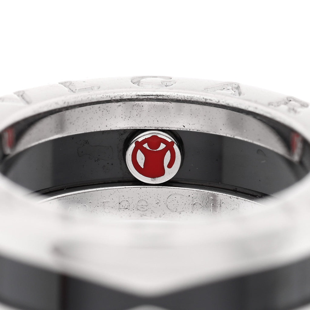 Sterling Silver Ceramic Save The Children One-Band Ring 47 4