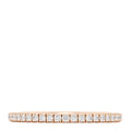 18K Pink Gold Diamond 1.5mm Étincelle de Cartier Wedding Band Ring 47 4