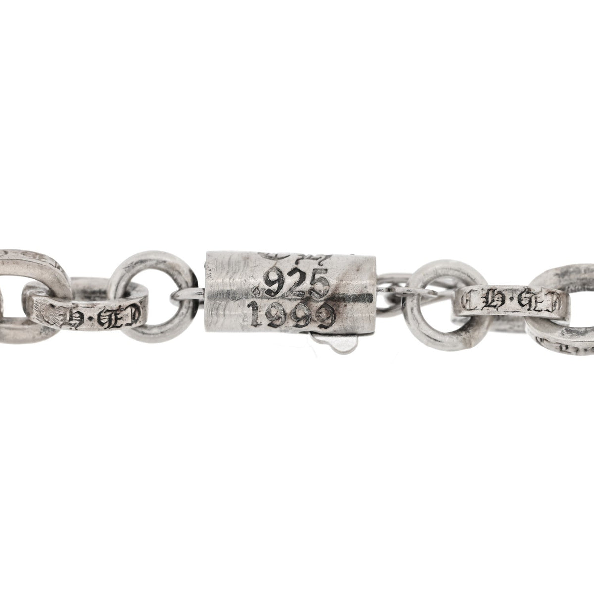 Sterling Silver Paper Chain Bracelet