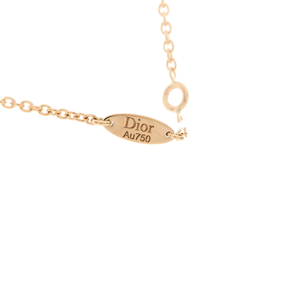 18K Yellow Gold Diamond Lapis Lazuli Rose Des Vents Necklace