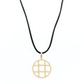 18K Yellow Gold Diamond Pasha De Cartier Cord Necklace