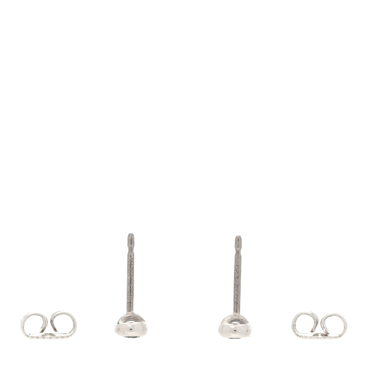 Sterling Silver Aquamarine Color By The Yard Earrings