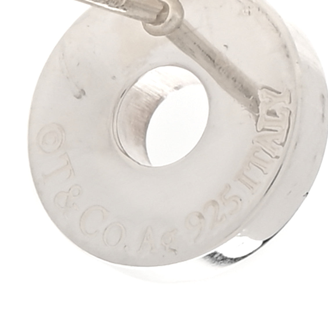 Sterling Silver 1837 Circle Earrings