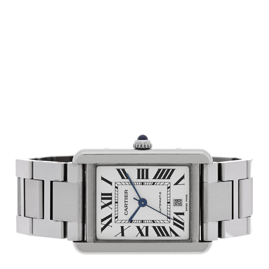 Stainless Steel 31mm Tank Solo Automatic Watch