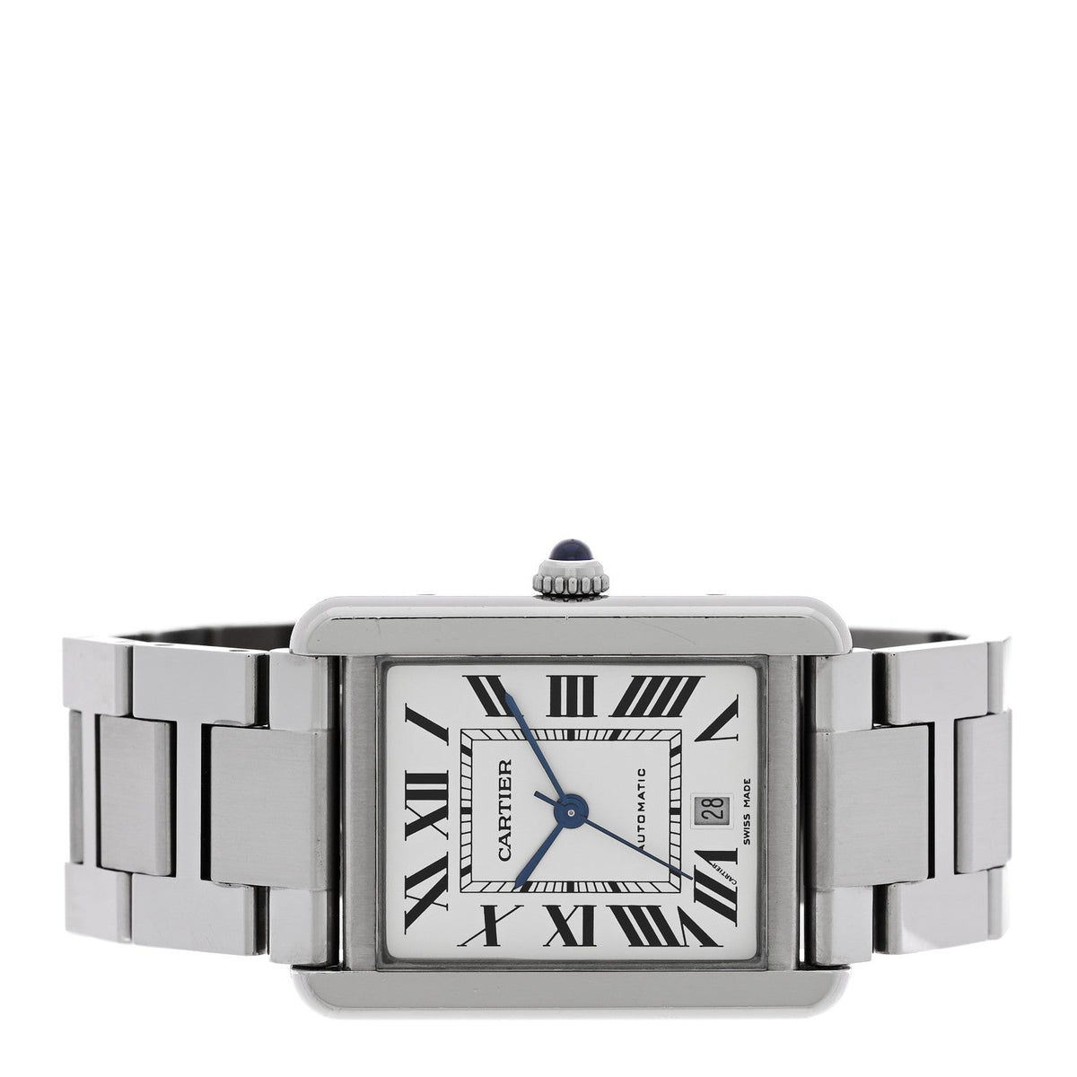 Stainless Steel 31mm Tank Solo Automatic Watch