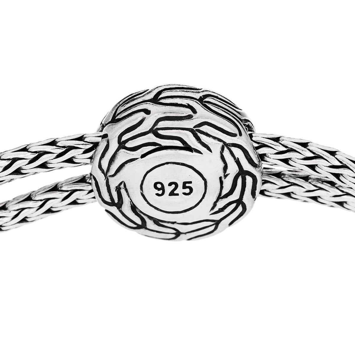 Sterling Silver Moonstone Classic Chain Pull Through Bracelet