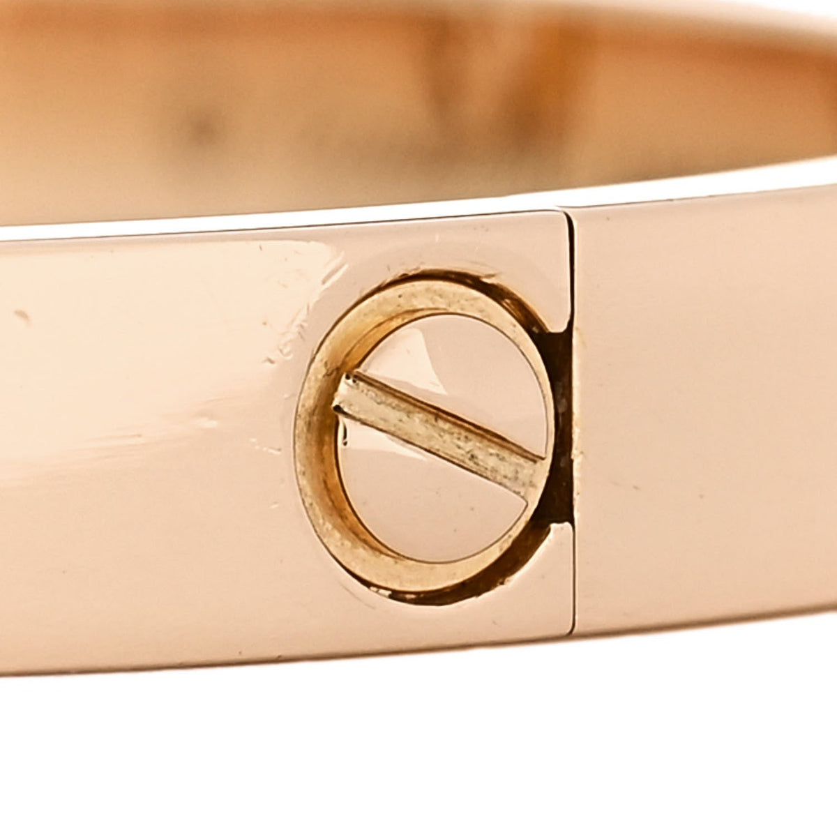 18K Pink Gold LOVE Bracelet 17