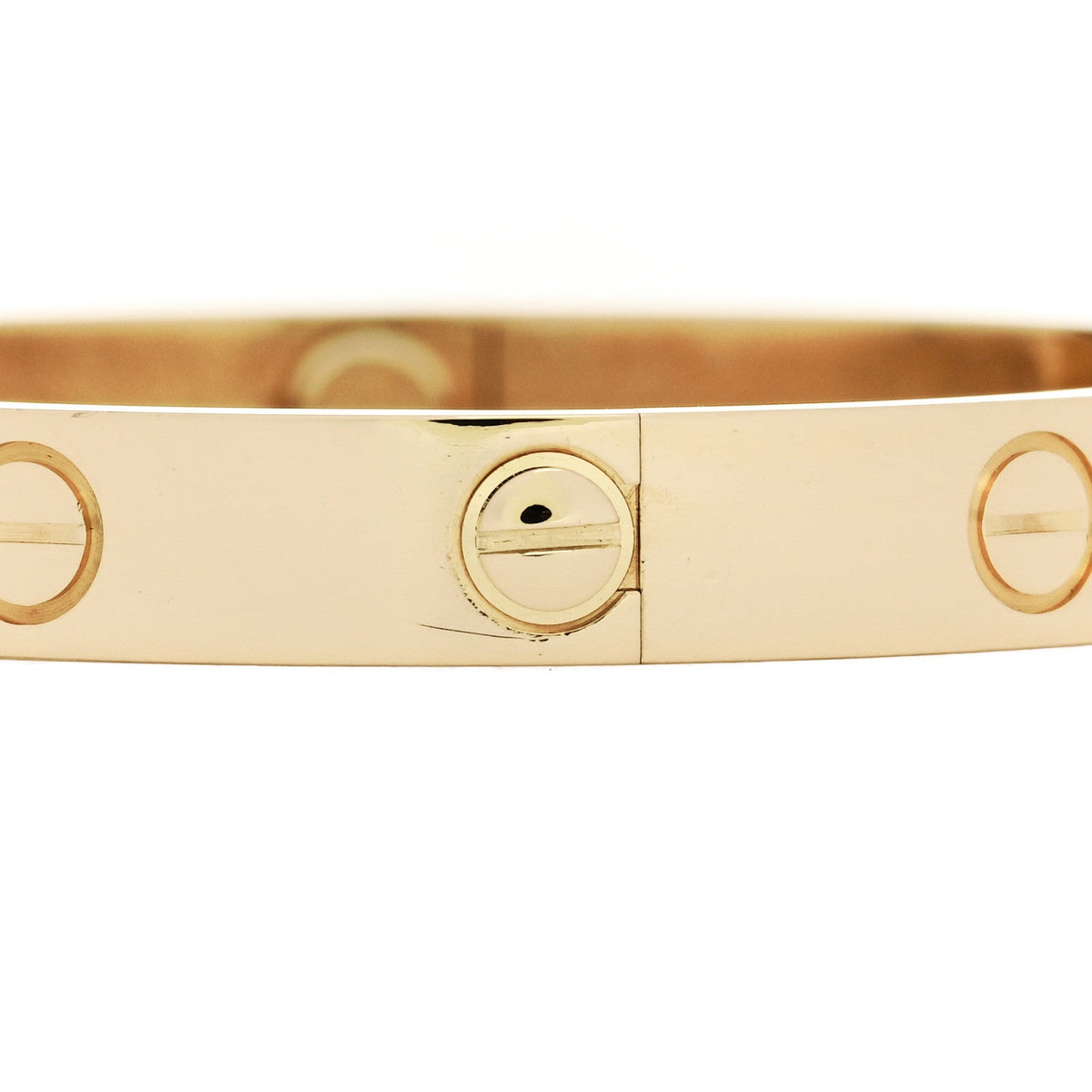 18K Yellow Gold LOVE Bracelet 15