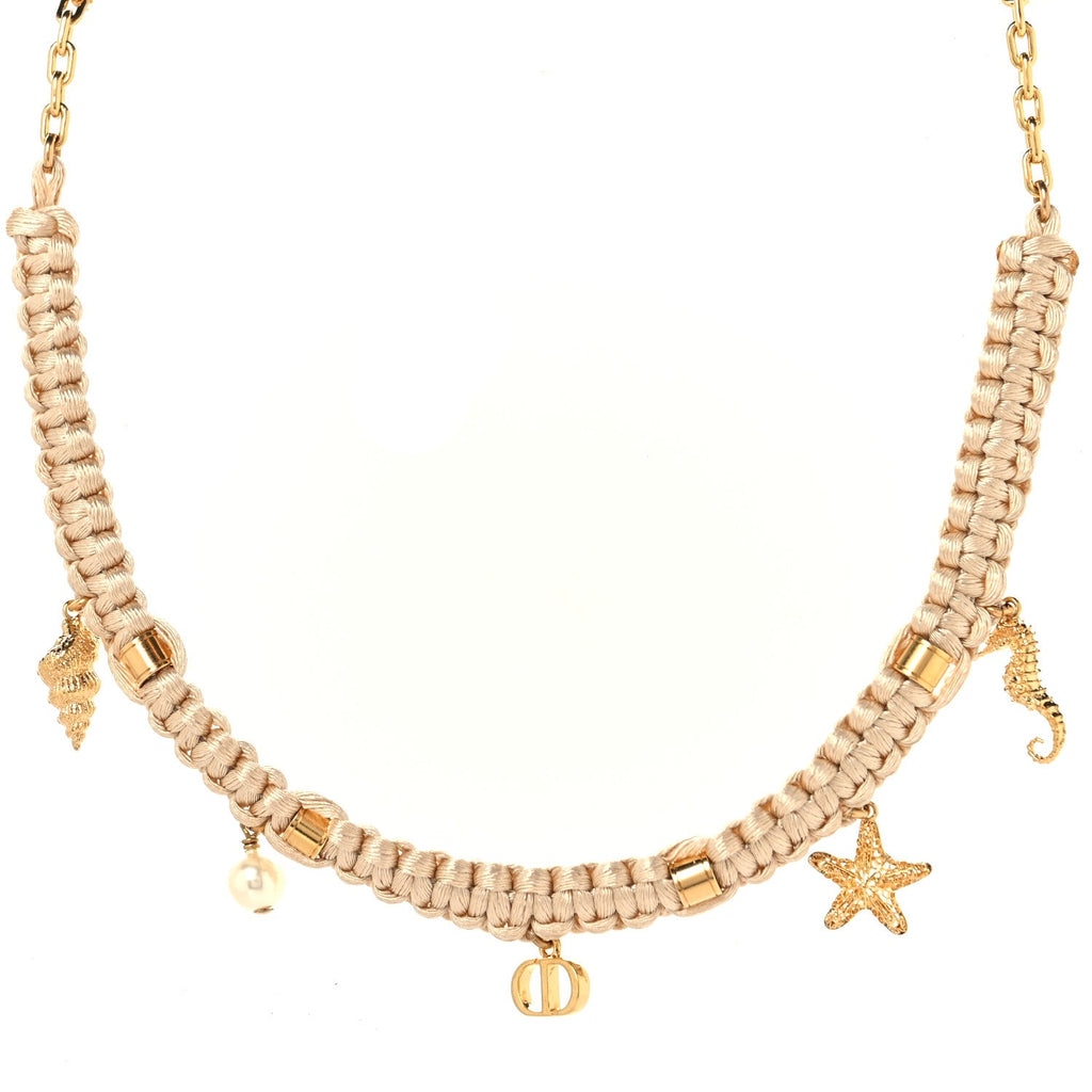 Metal Polyester Cabinet D'été Choker Gold Beige