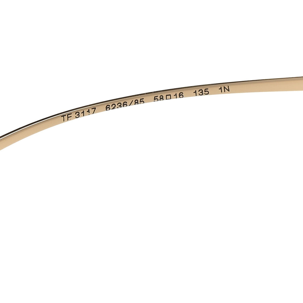 Metal Knot Sunglasses TF3117 Pale Gold