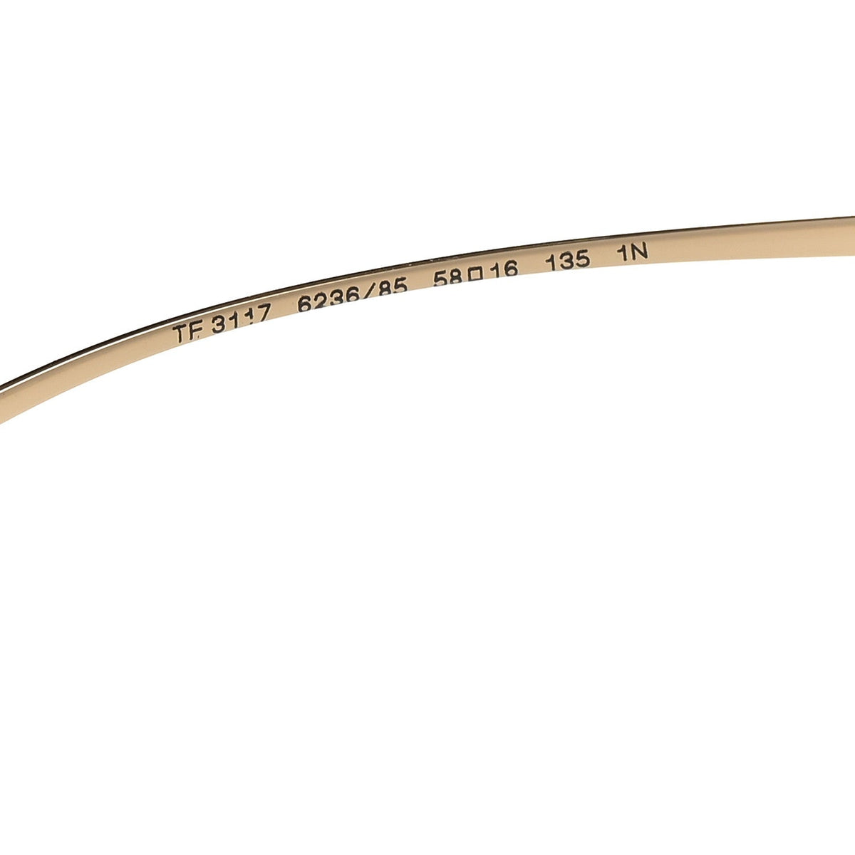 Metal Knot Sunglasses TF3117 Pale Gold
