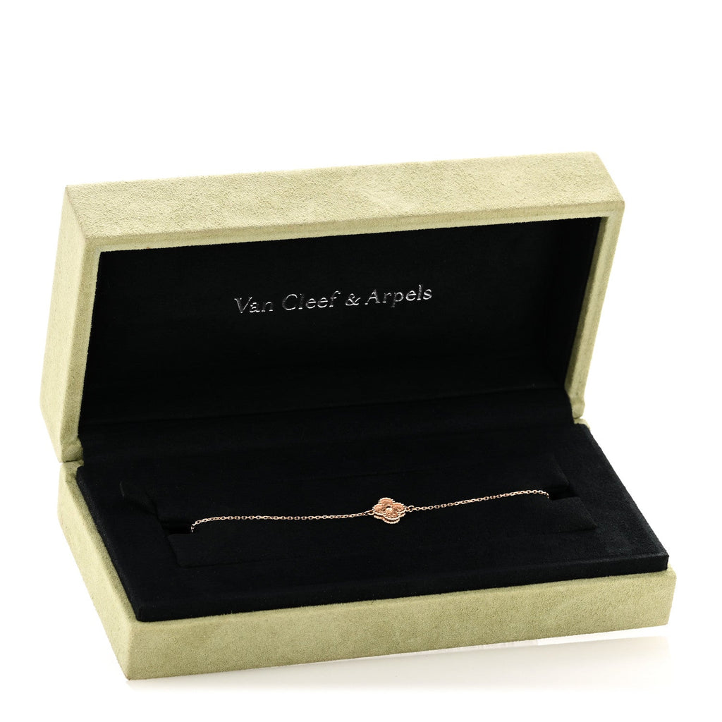 18K Rose Gold Sweet Alhambra Bracelet