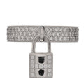 18K White Gold Diamond MM Kelly Clochette Ring 50 5.25