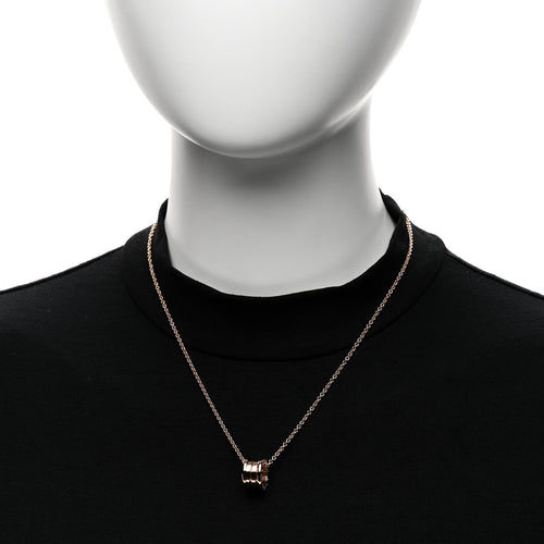 18K Rose Gold B.Zero1 Pendant Necklace