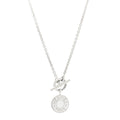 Sterling Silver Amulettes H Confettis Pendant Necklace