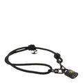 Polyester Titanium Lockit Cord Bracelet Black