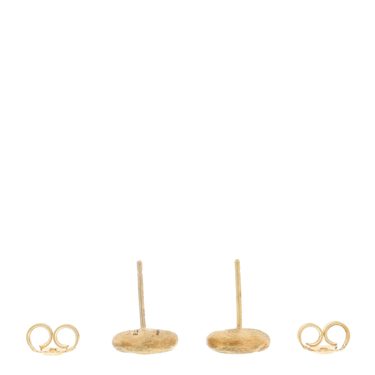 18K Yellow Gold Siviglia Stud Earrings
