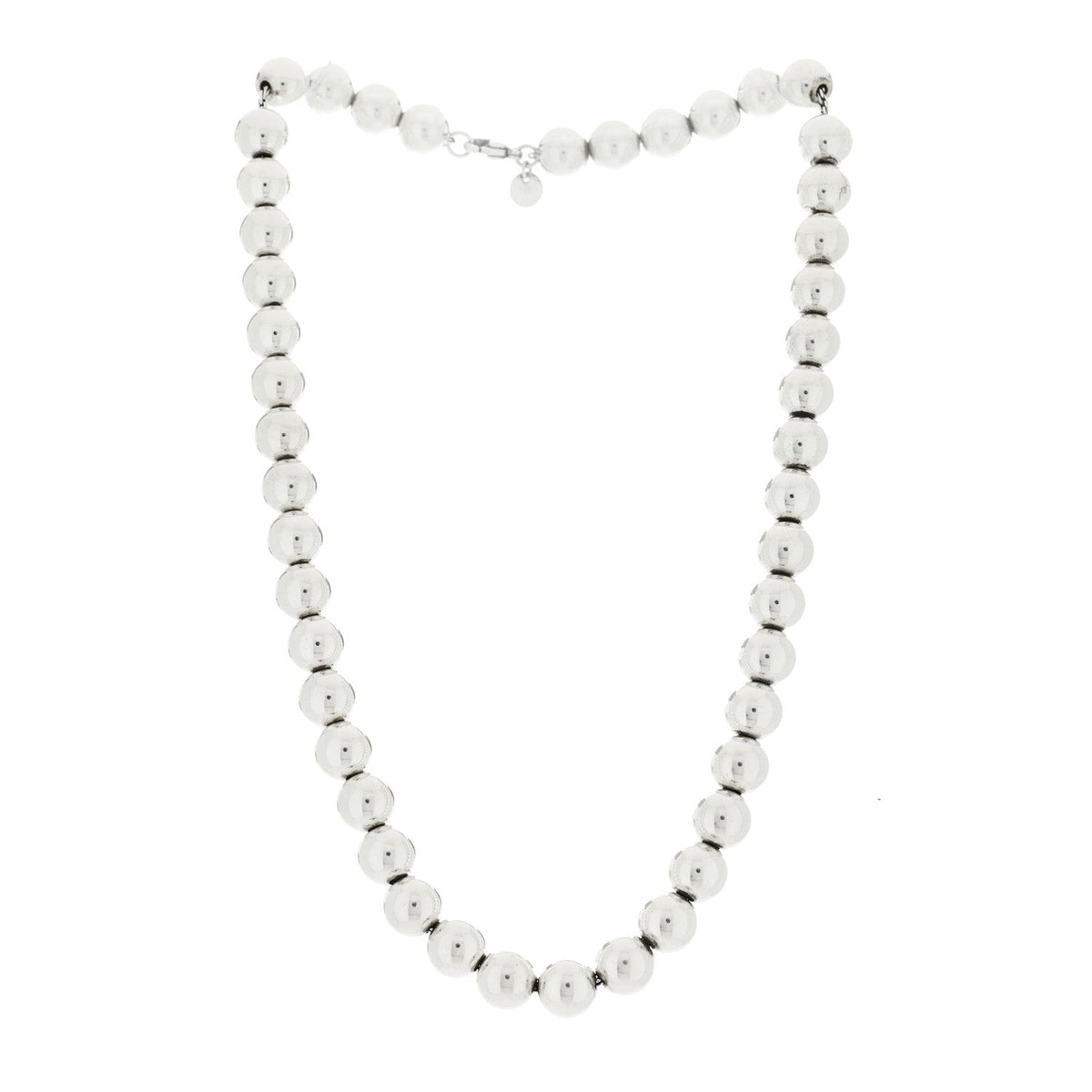 Sterling Silver 10mm Hardwear Ball Necklace