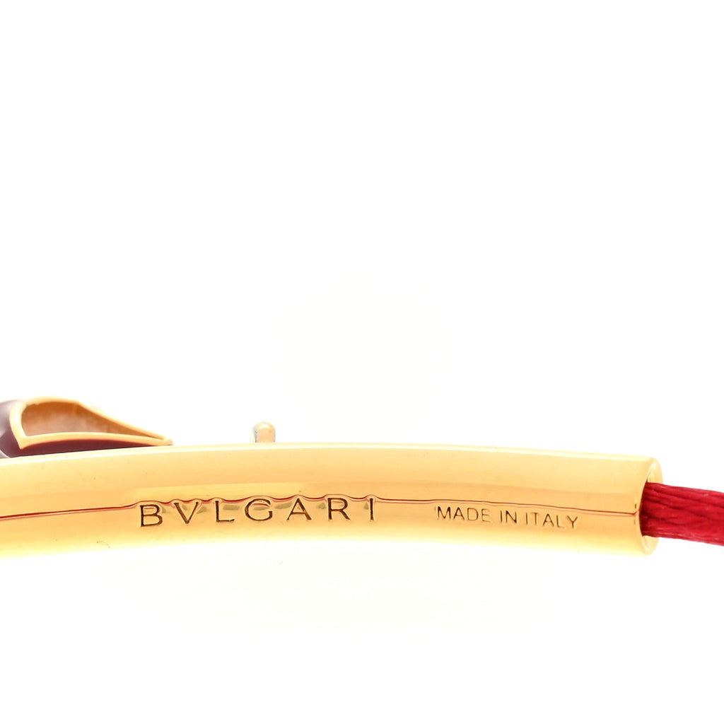 Divas' Dream Cord Bracelet Red Gold