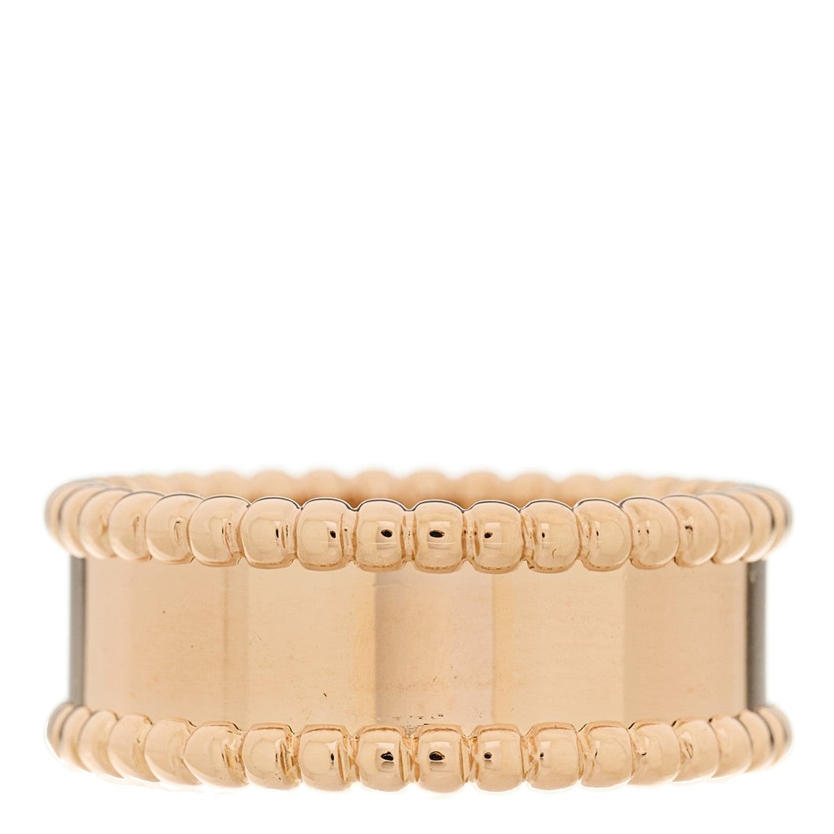 18K Rose Gold Perlee Signature Ring 52 6
