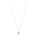 18K White Gold Diamond Birkin Amulettes Pendant Necklace