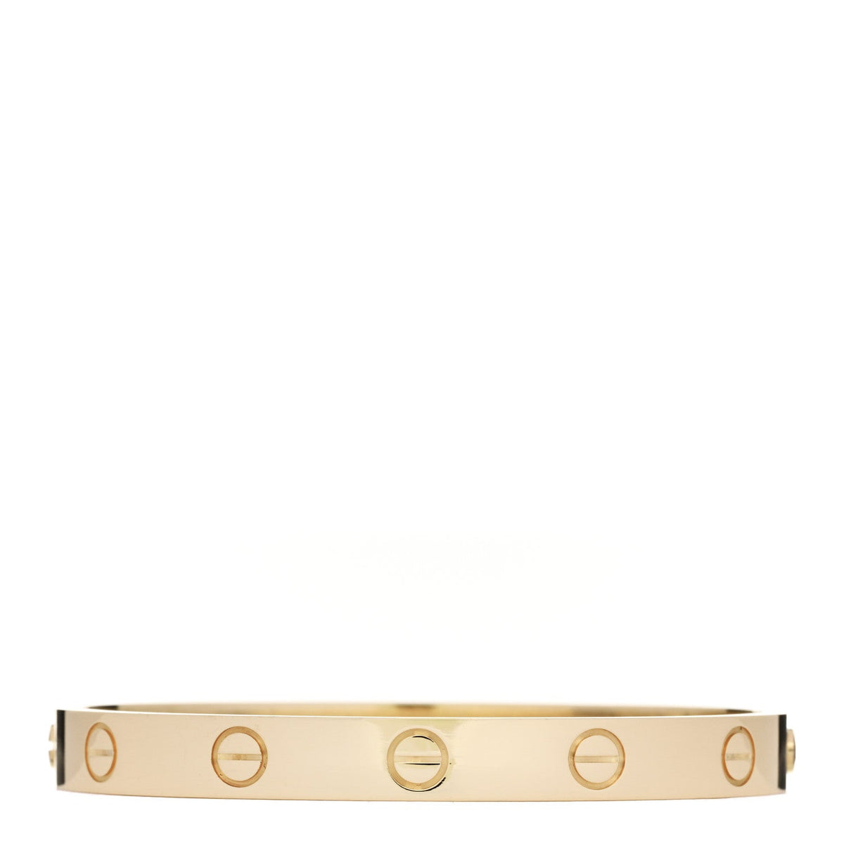 18K Yellow Gold LOVE Bracelet 15