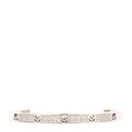 Metal Crystal F is Fendi Bracelet L Silver