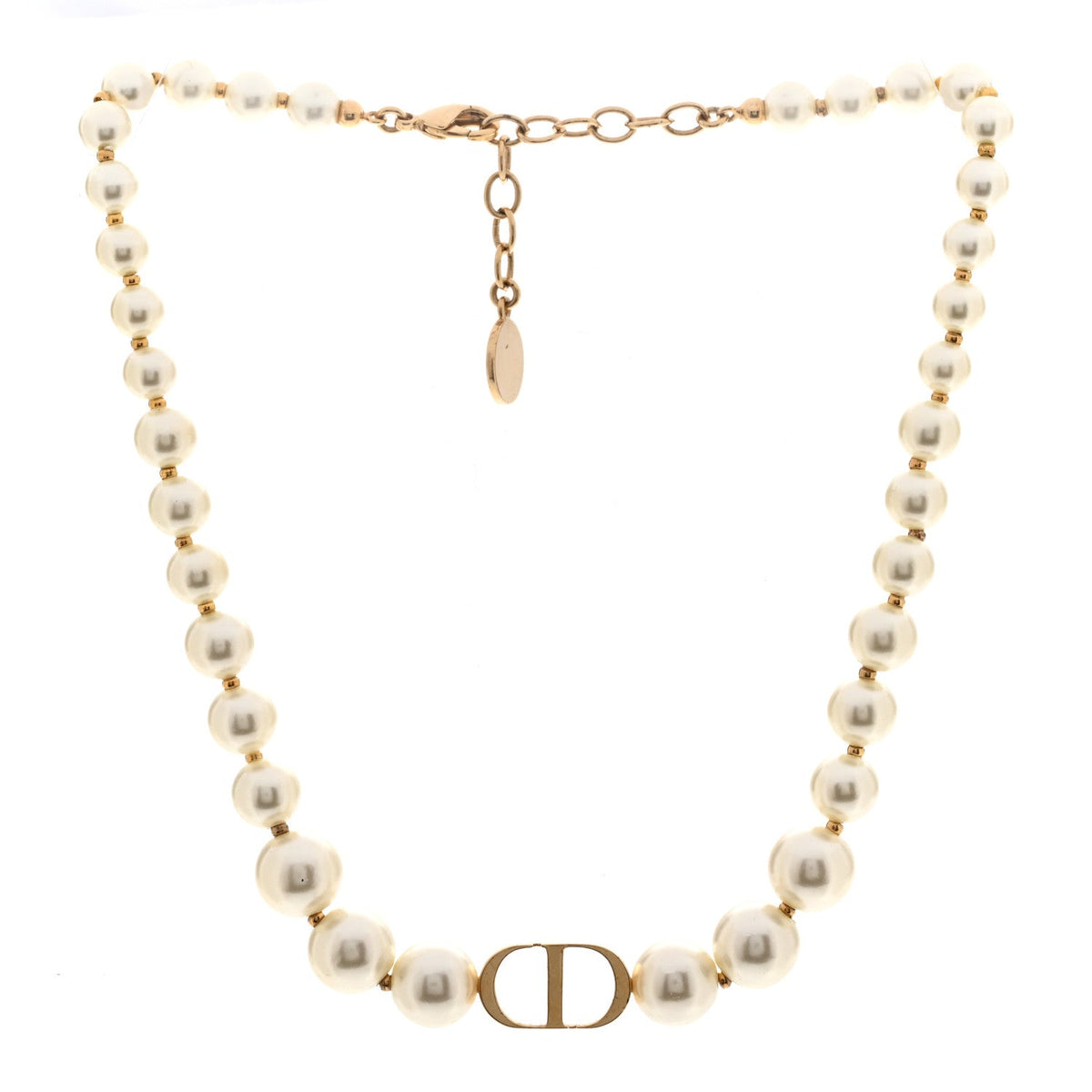 Pearl 30 Montaigne Choker Necklace Gold
