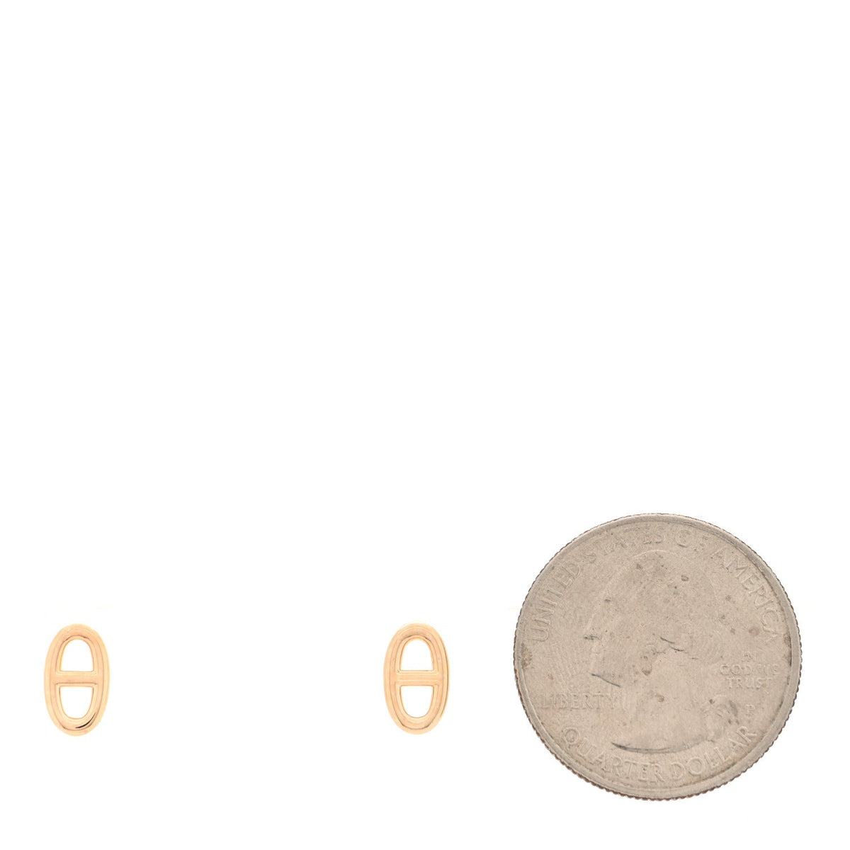 18K Rose Gold TPM Farandole Stud Earrings