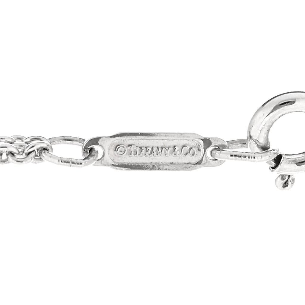 Sterling Silver Figure 8 Pendant Necklace