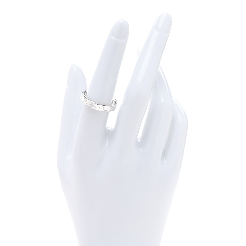 Sterling Silver GG Band Ring 55 7.25